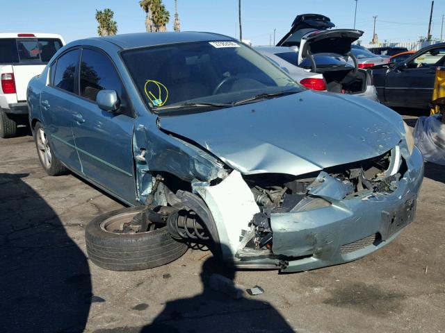 JM1BK12F441154494 - 2004 MAZDA 3 I GREEN photo 1