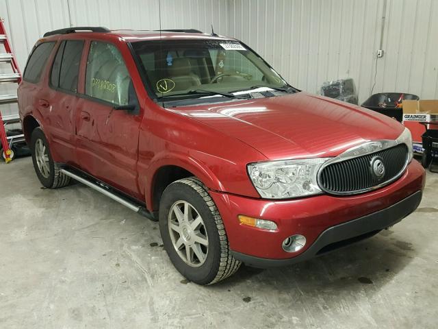 5GAET13P742178821 - 2004 BUICK RAINIER CX RED photo 1