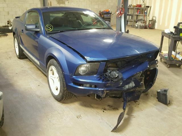 1ZVHT80N795131346 - 2009 FORD MUSTANG BLUE photo 1