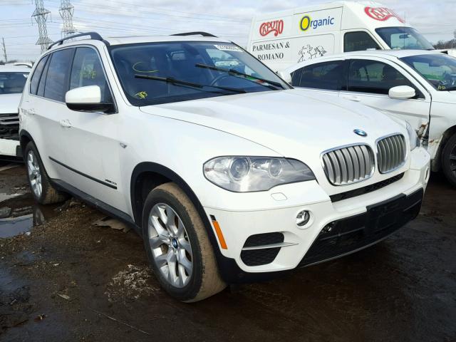 5UXZV4C54D0G51548 - 2013 BMW X5 XDRIVE3 WHITE photo 1