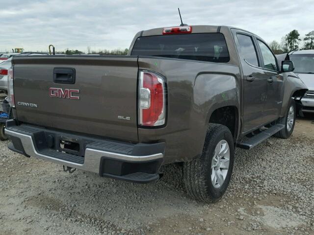 1GTG5CEA7G1316325 - 2016 GMC CANYON SLE BROWN photo 4