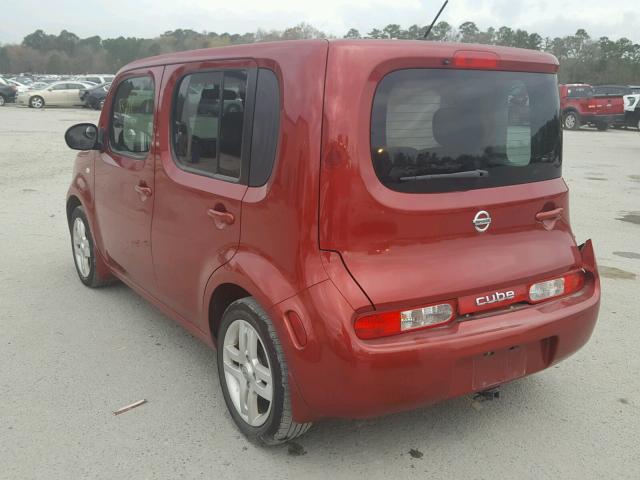 JN8AZ2KR5CT251315 - 2012 NISSAN CUBE BASE RED photo 3