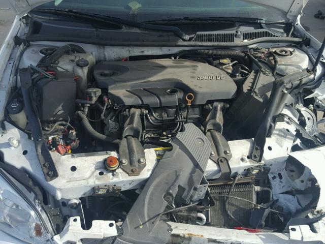 2G1WD5EM2A1241306 - 2010 CHEVROLET IMPALA POL WHITE photo 7