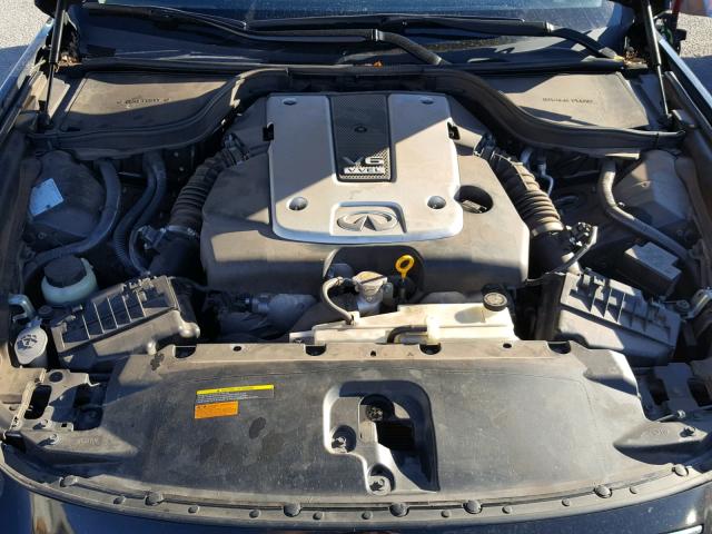 JNKCV64E89M605377 - 2009 INFINITI G37 BASE BLACK photo 7