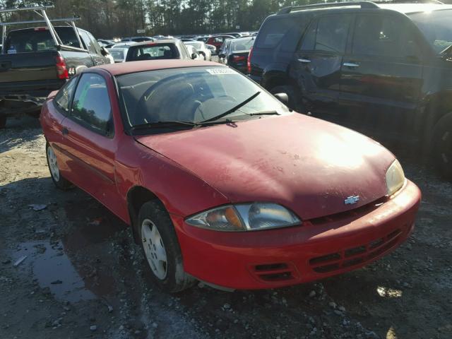 1G1JC1241Y7152432 - 2000 CHEVROLET CAVALIER RED photo 1