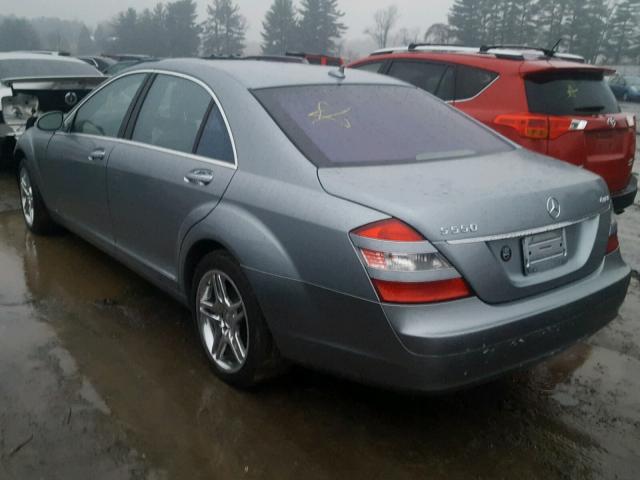 WDDNG86XX8A225722 - 2008 MERCEDES-BENZ S 550 4MAT SILVER photo 3