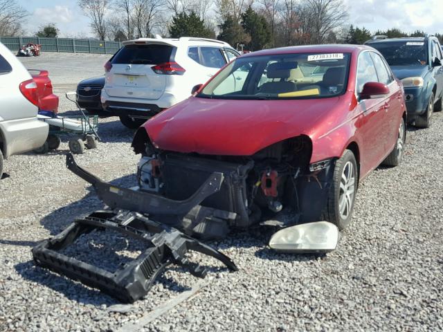 3VWDT81K66M799910 - 2006 VOLKSWAGEN JETTA TDI RED photo 2