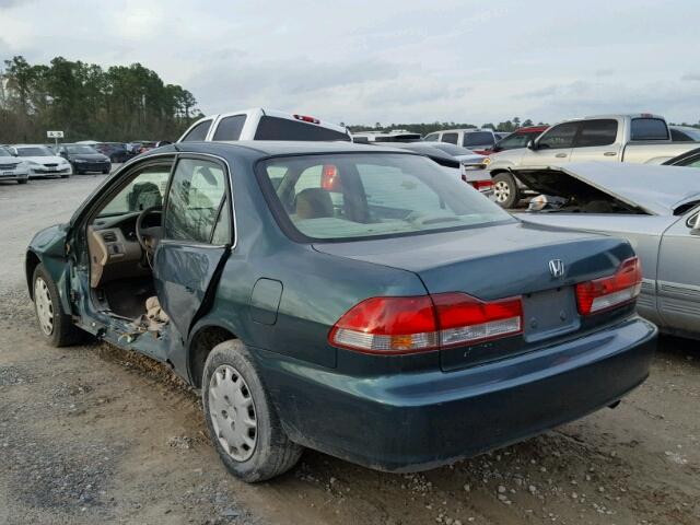 JHMCG56472C015305 - 2002 HONDA ACCORD LX GREEN photo 3