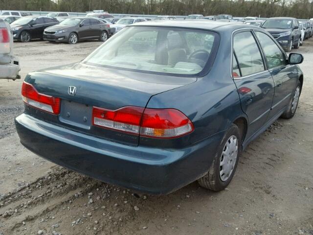 JHMCG56472C015305 - 2002 HONDA ACCORD LX GREEN photo 4