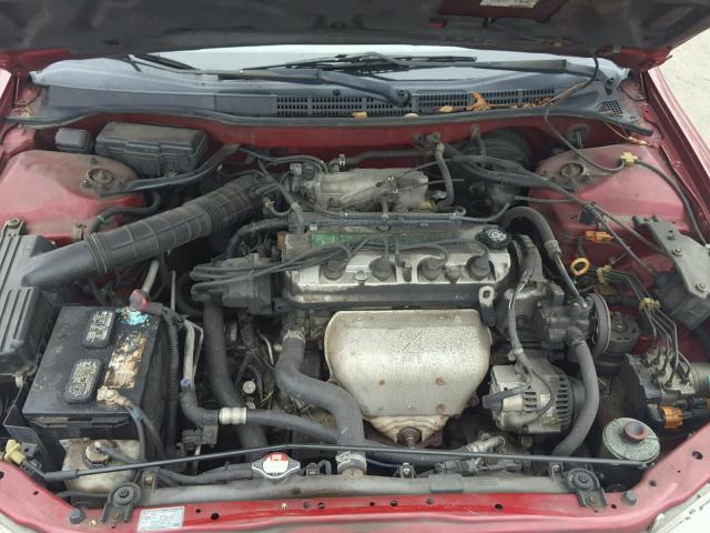 JHMCG669XYC025059 - 2000 HONDA ACCORD SE RED photo 7