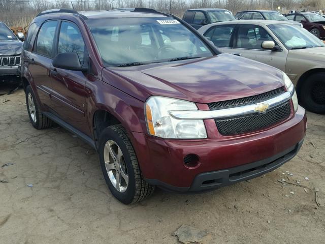 2CNDL13F976060970 - 2007 CHEVROLET EQUINOX LS RED photo 1