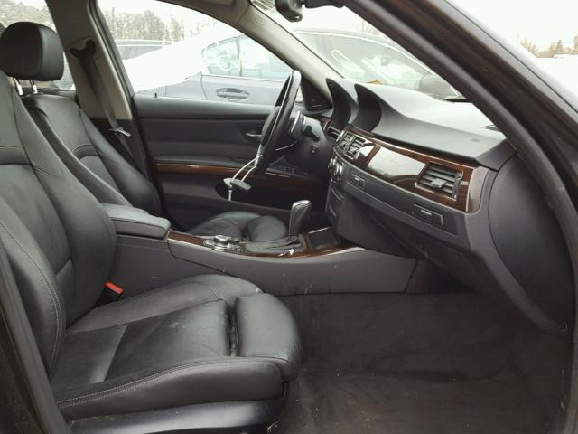 WBAPL5C54BA920637 - 2011 BMW 335 XI BLACK photo 5