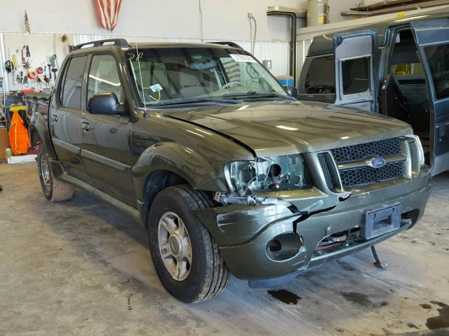 1FMZU77K34UA27246 - 2004 FORD EXPLORER S GREEN photo 1