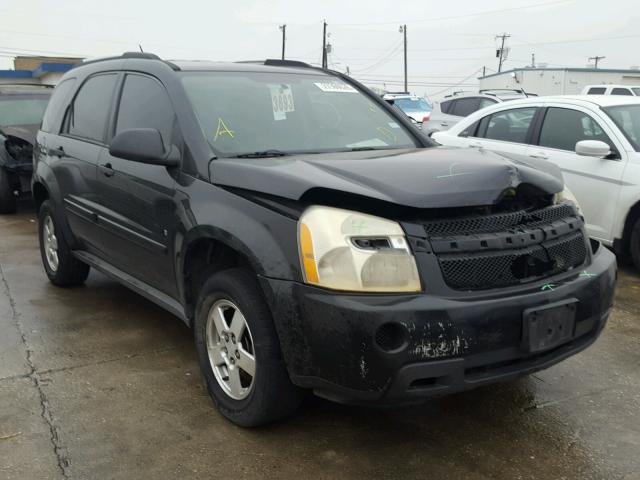 2CNDL13F476007867 - 2007 CHEVROLET EQUINOX LS BLACK photo 1