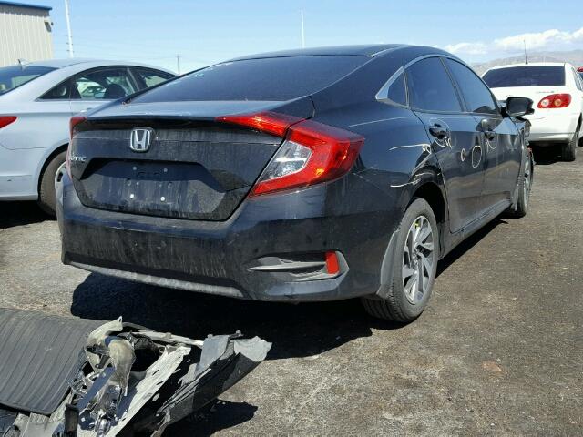 19XFC2F75GE001373 - 2016 HONDA CIVIC BLACK photo 4