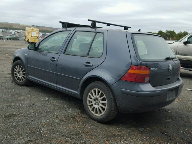 9BWGL61J544026078 - 2004 VOLKSWAGEN GOLF GLS GRAY photo 3