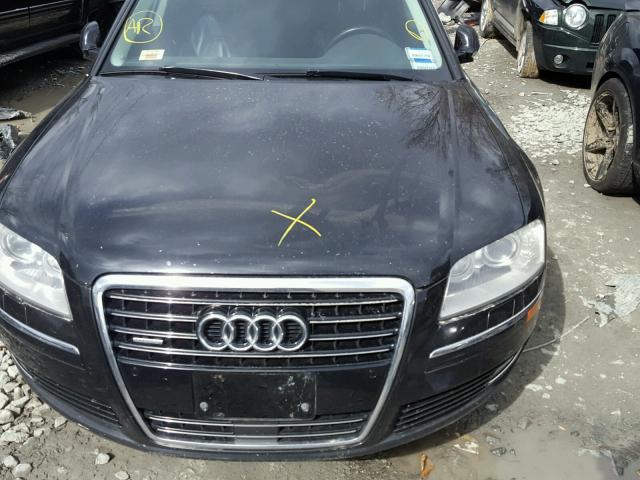 WAUMV94E79N007067 - 2009 AUDI A8 L QUATT BLACK photo 7