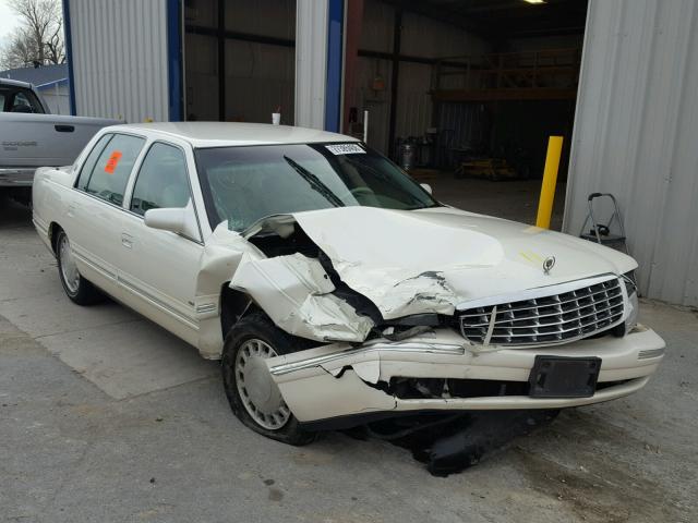 1G6KD54Y5WU730162 - 1998 CADILLAC DEVILLE WHITE photo 1