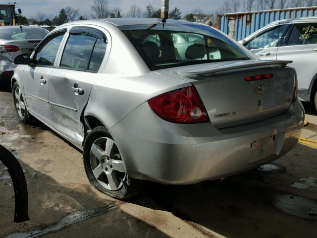 1G1AD5F54A7149554 - 2010 CHEVROLET COBALT 1LT SILVER photo 3