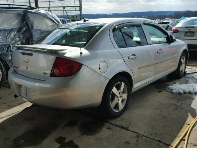 1G1AD5F54A7149554 - 2010 CHEVROLET COBALT 1LT SILVER photo 4