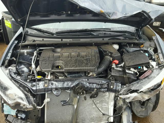 2T1BURHE1GC624486 - 2016 TOYOTA COROLLA L GRAY photo 7