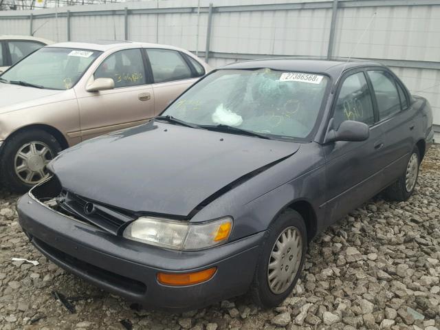 1NXAE09B7SZ306887 - 1995 TOYOTA COROLLA LE GRAY photo 2