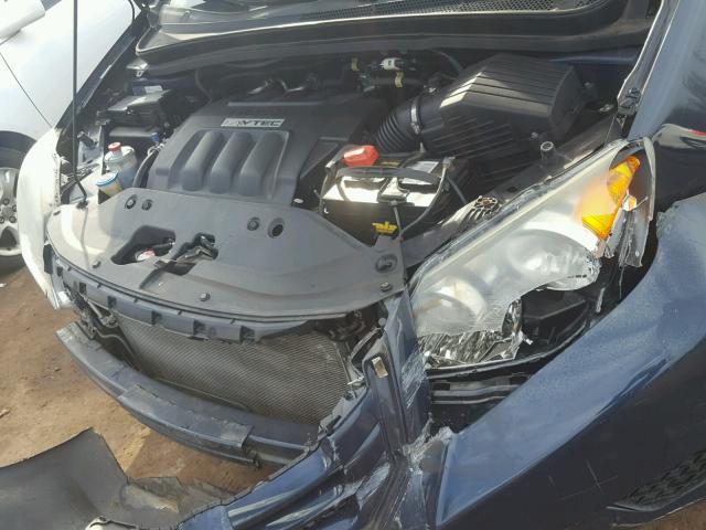 5FNRL382X9B058363 - 2009 HONDA ODYSSEY LX BLUE photo 7