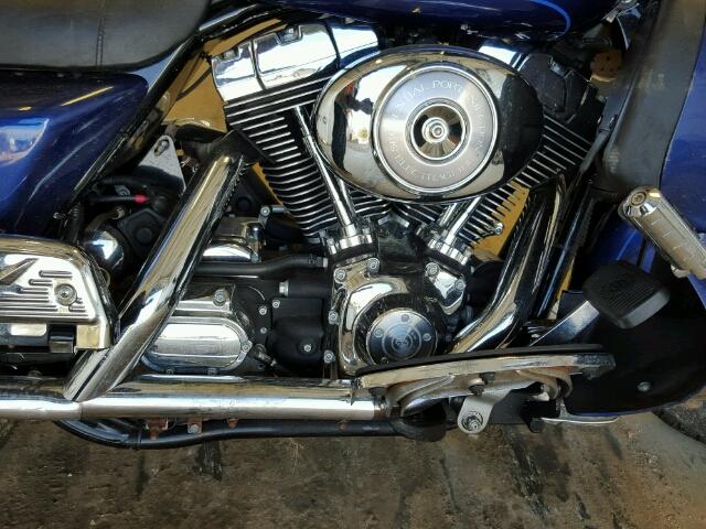 1HD1FCW136Y646095 - 2006 HARLEY-DAVIDSON FLHTCUI BLUE photo 7