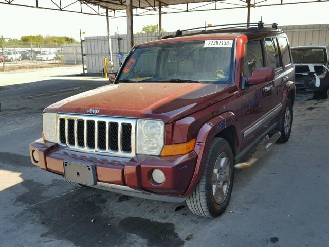 1J8HH68208C141948 - 2008 JEEP COMMANDER 红色 照片 2