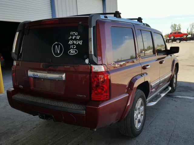1J8HH68208C141948 - 2008 JEEP COMMANDER 红色 照片 4