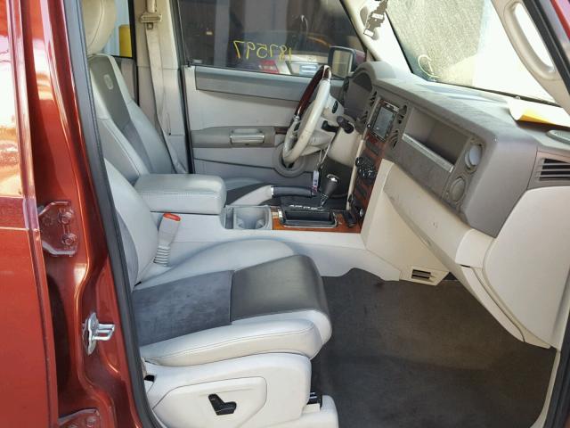 1J8HH68208C141948 - 2008 JEEP COMMANDER 红色 照片 5