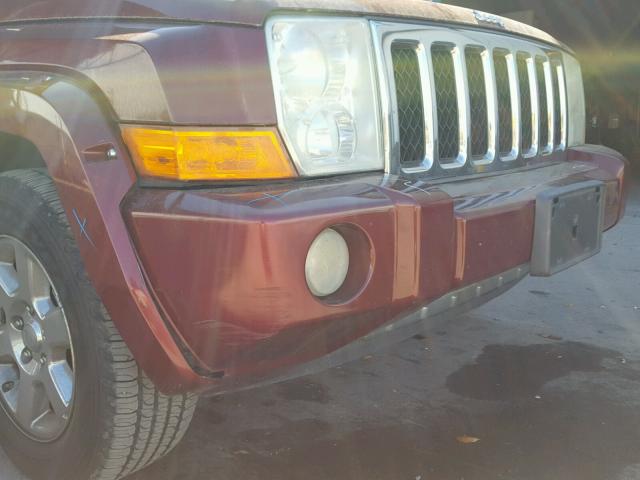 1J8HH68208C141948 - 2008 JEEP COMMANDER 红色 照片 9