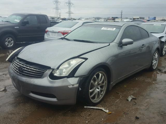 JNKCV54E97M903301 - 2007 INFINITI G35 GRAY photo 2