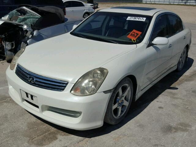 JNKCV51E73M322295 - 2003 INFINITI G35 WHITE photo 2