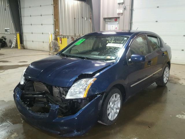 3N1AB6APXCL753056 - 2012 NISSAN SENTRA 2.0 BLUE photo 2