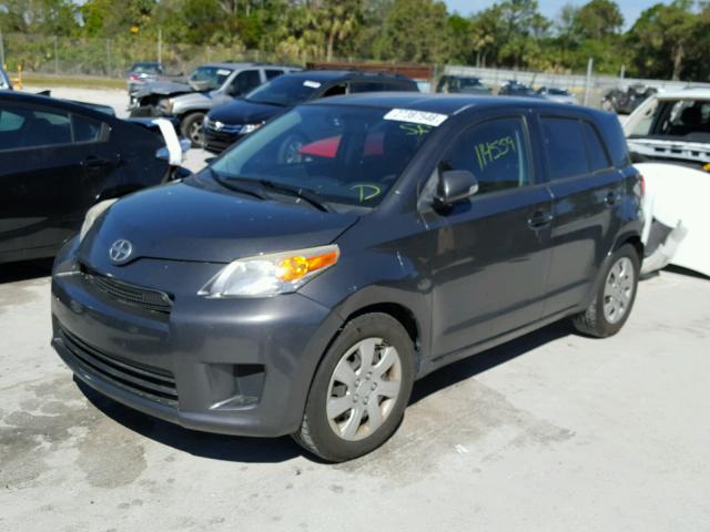 JTKKU10409J037782 - 2009 TOYOTA SCION XD GRAY photo 2