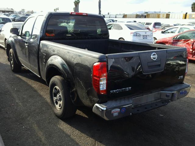 1N6BD06T77C424702 - 2007 NISSAN FRONTIER K BLACK photo 3