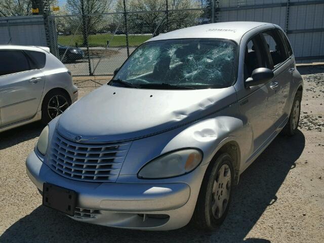 3C4FY48B84T294935 - 2004 CHRYSLER PT CRUISER SILVER photo 2