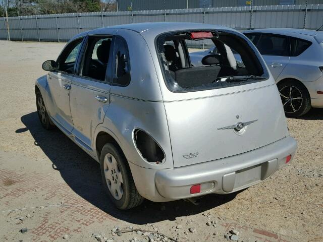 3C4FY48B84T294935 - 2004 CHRYSLER PT CRUISER SILVER photo 3