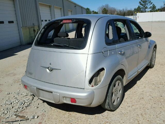 3C4FY48B84T294935 - 2004 CHRYSLER PT CRUISER SILVER photo 4