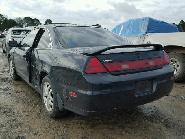 1HGCG22581A024914 - 2001 HONDA ACCORD EX BLACK photo 3