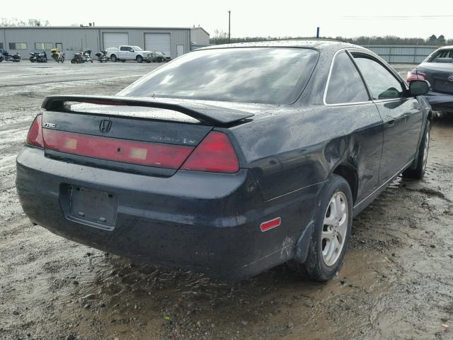 1HGCG22581A024914 - 2001 HONDA ACCORD EX BLACK photo 4