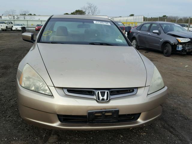 1HGCM56354A051074 - 2004 HONDA ACCORD LX TAN photo 10