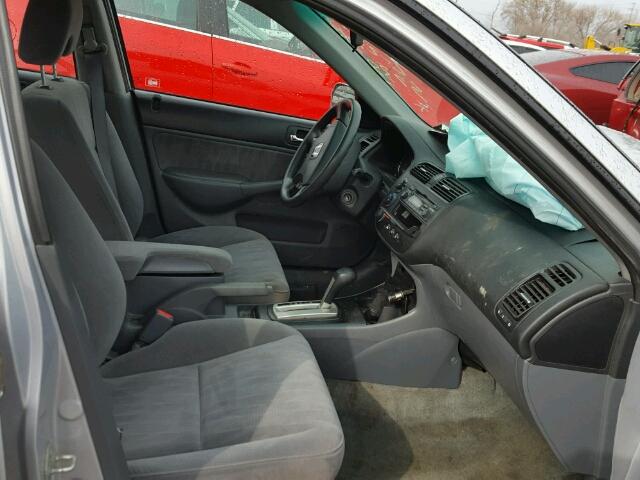 2HGES26754H625738 - 2004 HONDA CIVIC EX Gümüş foto 5