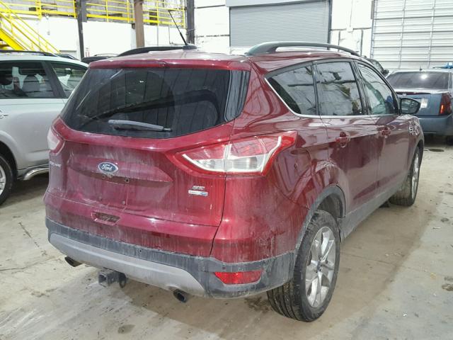 1FMCU9G99EUA93946 - 2014 FORD ESCAPE SE RED photo 4