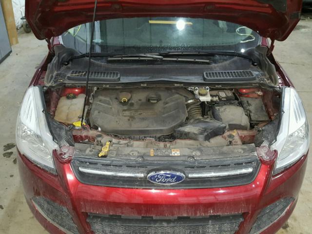 1FMCU9G99EUA93946 - 2014 FORD ESCAPE SE RED photo 7