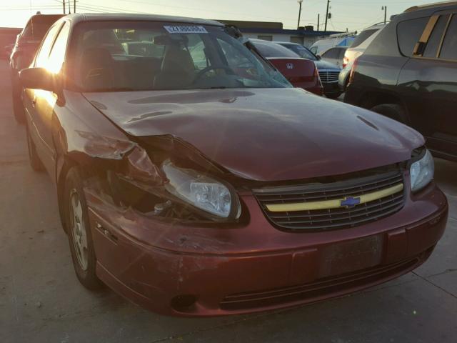 1G1NE52J62M612511 - 2002 CHEVROLET MALIBU LS MAROON photo 1