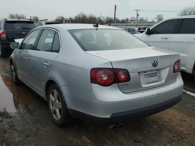 3VWRZ71K49M143689 - 2009 VOLKSWAGEN JETTA SE SILVER photo 3