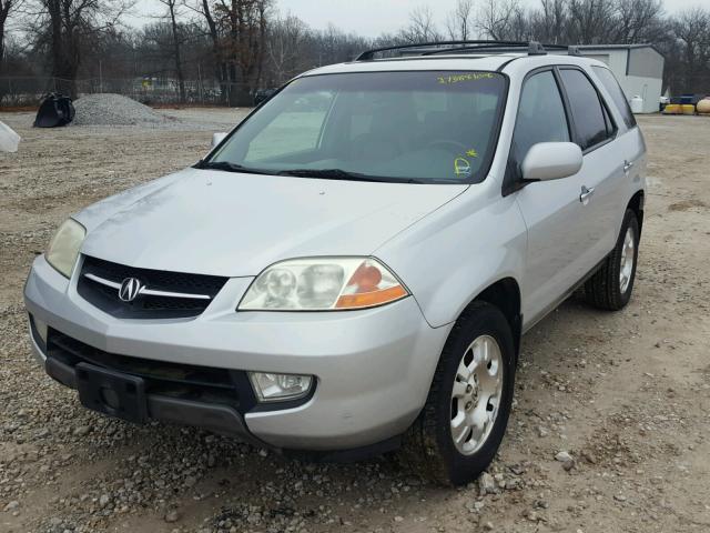 2HNYD18251H544228 - 2001 ACURA MDX SILVER photo 2