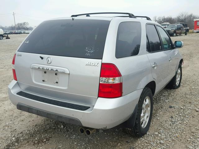 2HNYD18251H544228 - 2001 ACURA MDX SILVER photo 4